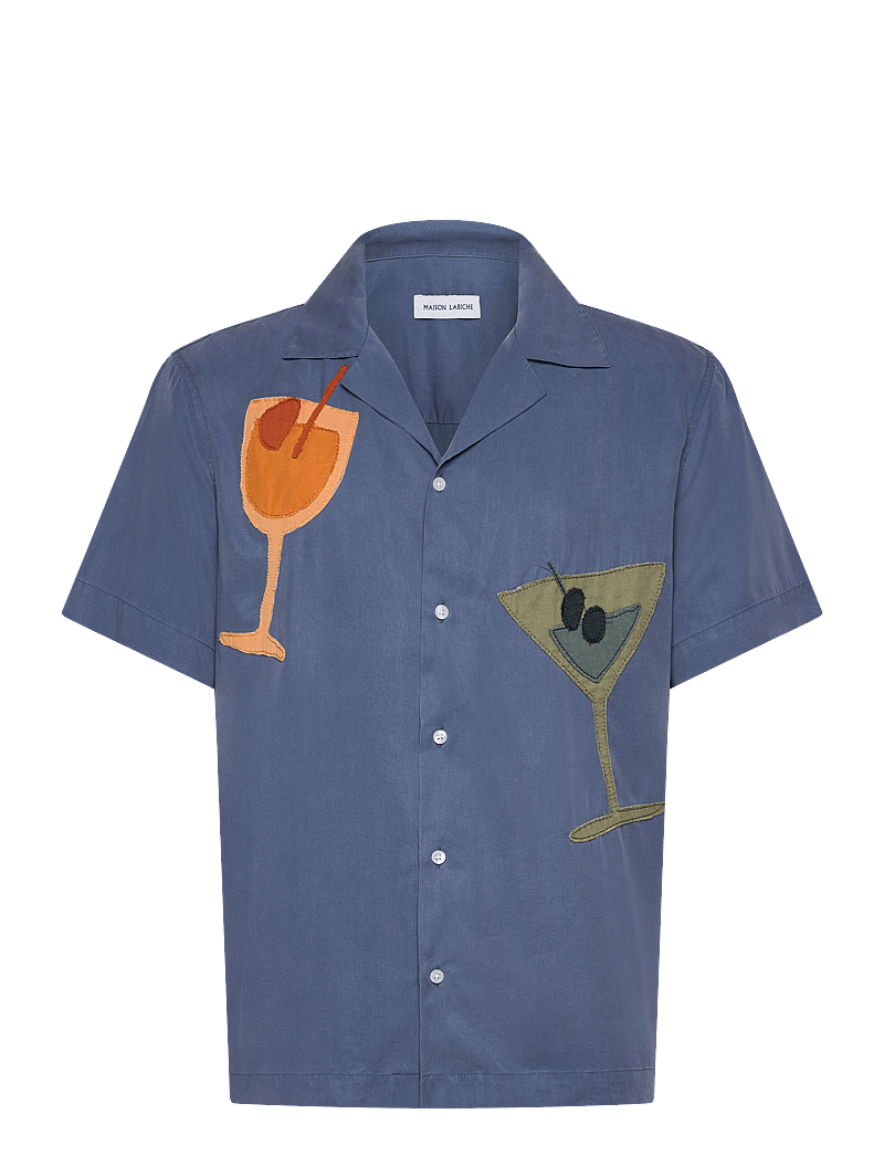 Maison Labiche - MORNEY TCHIN - kortærmede skjorter - tchin patchwork - 0