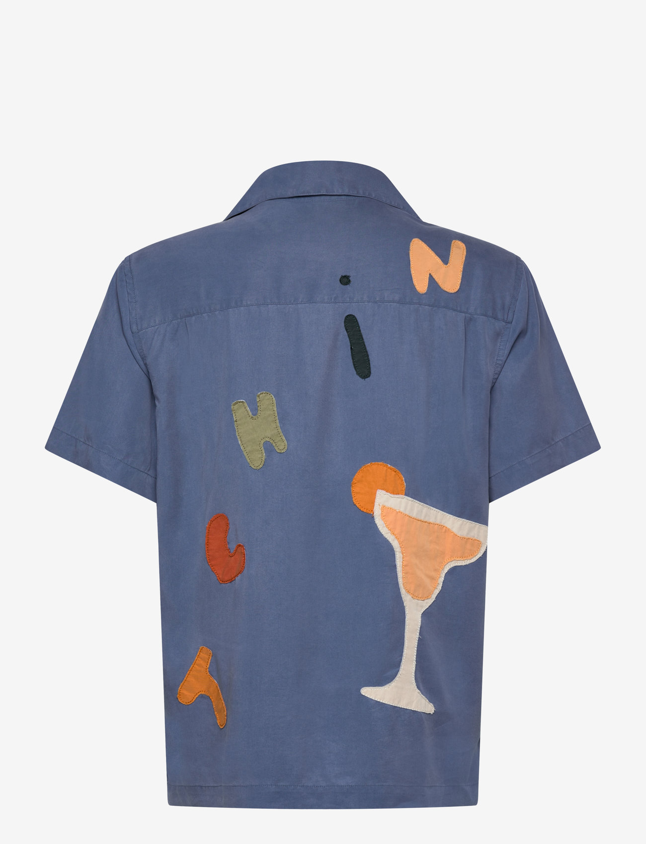 Maison Labiche - MORNEY TCHIN - kortærmede skjorter - tchin patchwork - 1