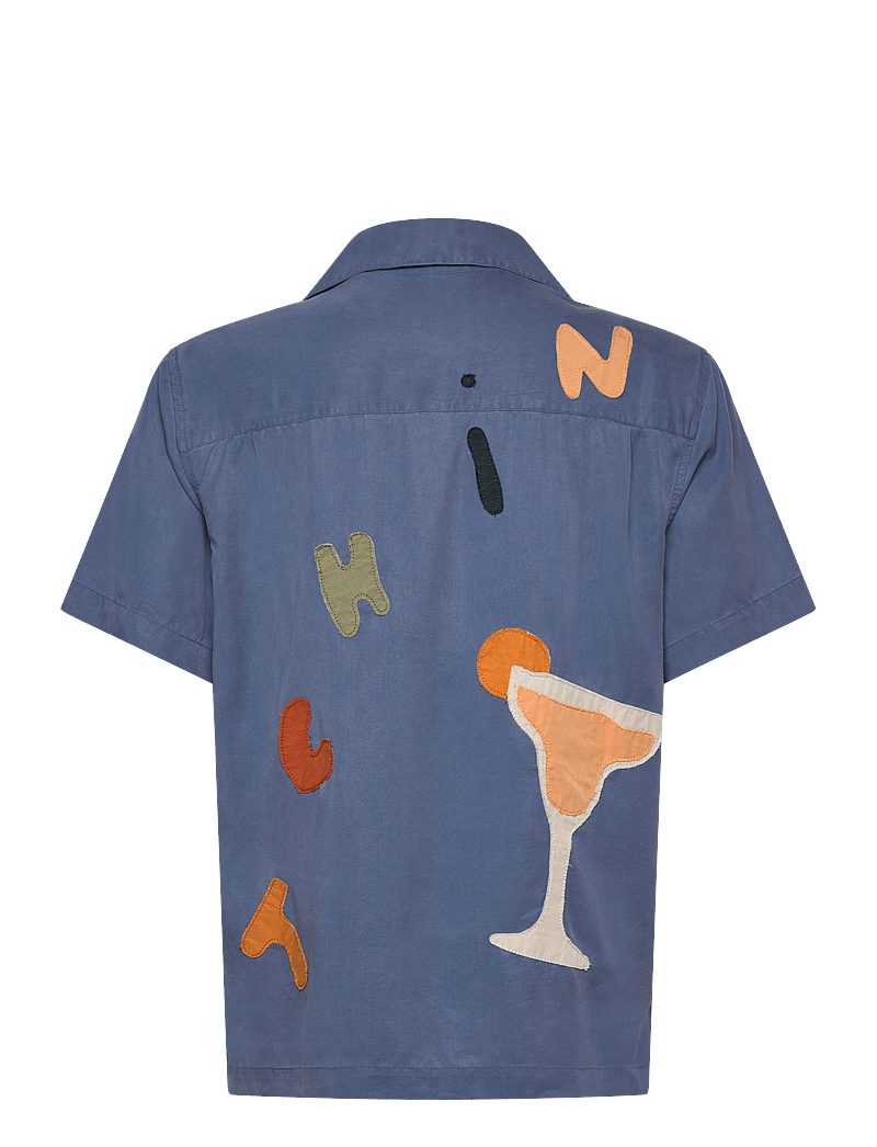 Maison Labiche - MORNEY TCHIN - kortærmede skjorter - tchin patchwork - 1