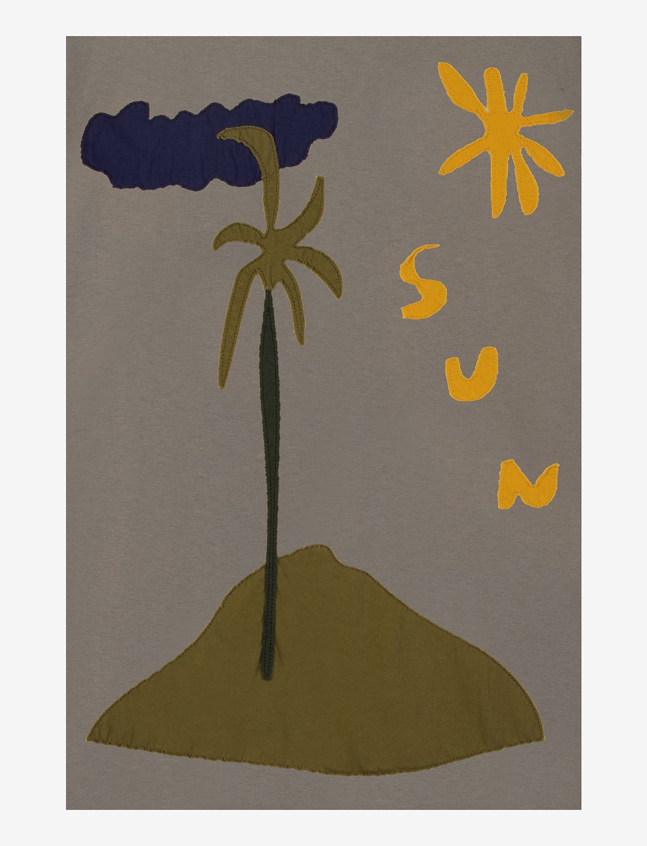 Maison Labiche - PATUREAU SUN / GOTS - krótki rękaw - fog green washed - 2