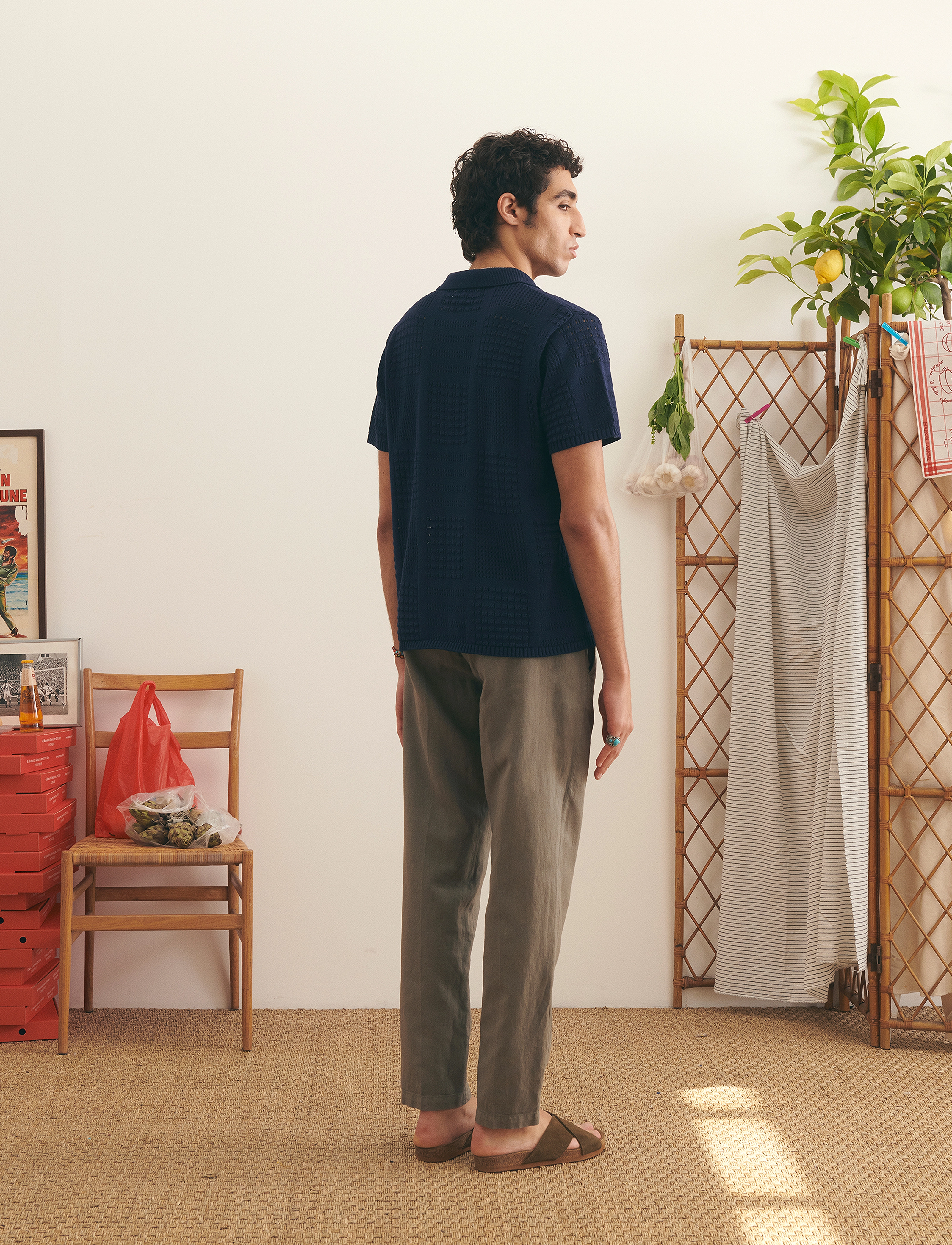Maison Labiche - SAVY KNITWEAR - polo krekli ar īsām piedurknēm - navy - 4