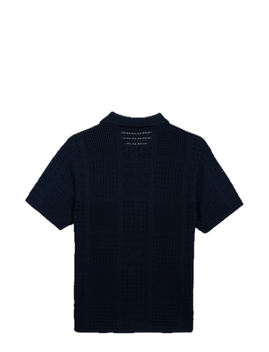 Maison Labiche - SAVY KNITWEAR - polos à manches courtes - navy - 2