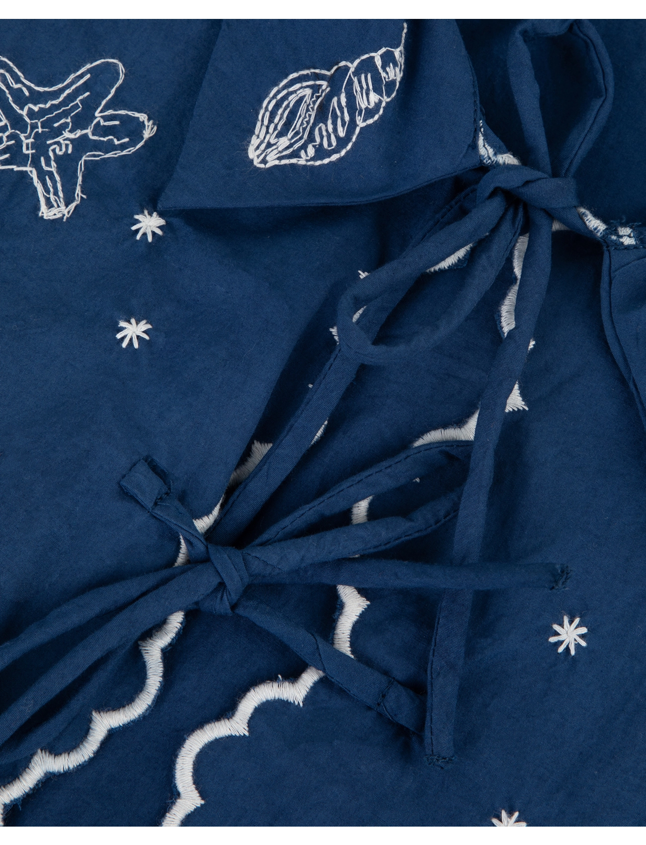 Maison Labiche - BRECHE SEASHELLS - kurzärmlige hemden - poplin ultramarine - 2