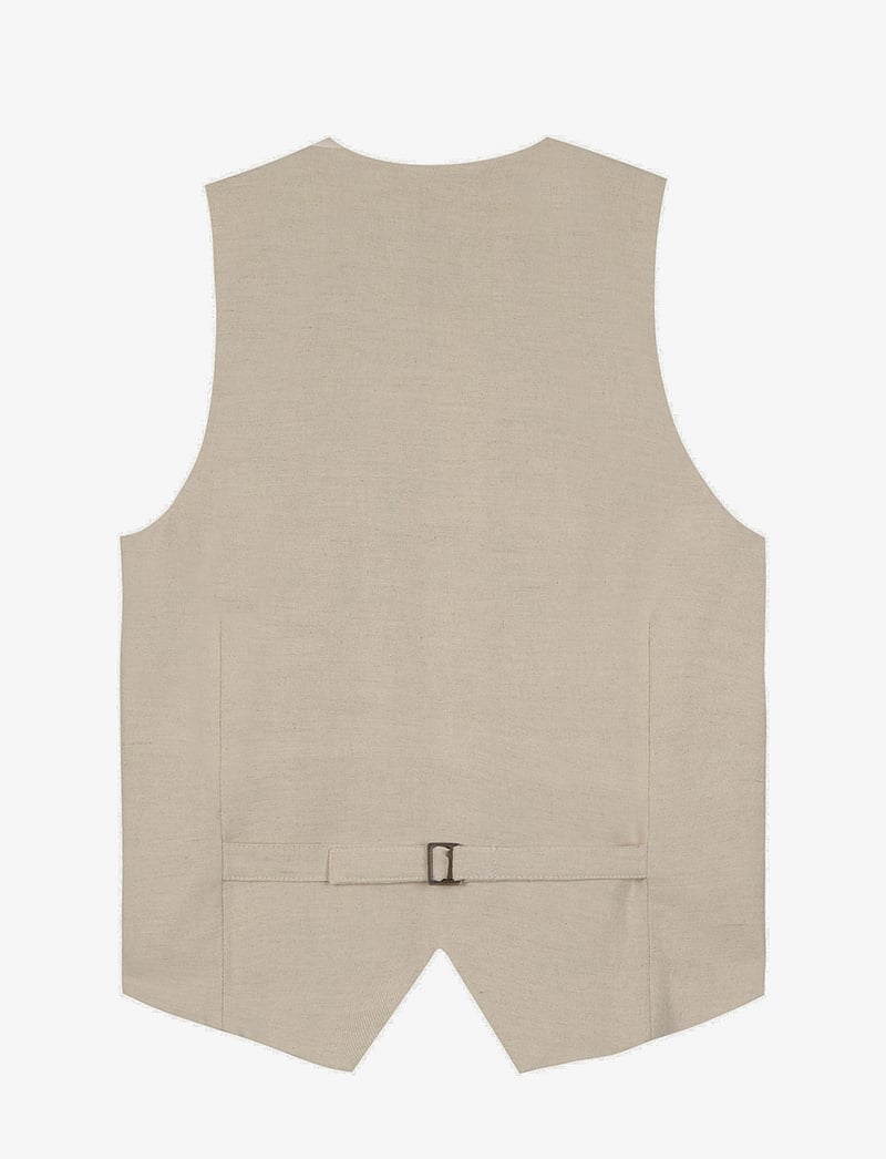 Maison Labiche - DUBAIL OUTERWEAR/JACKET - westen - cream linen - 2