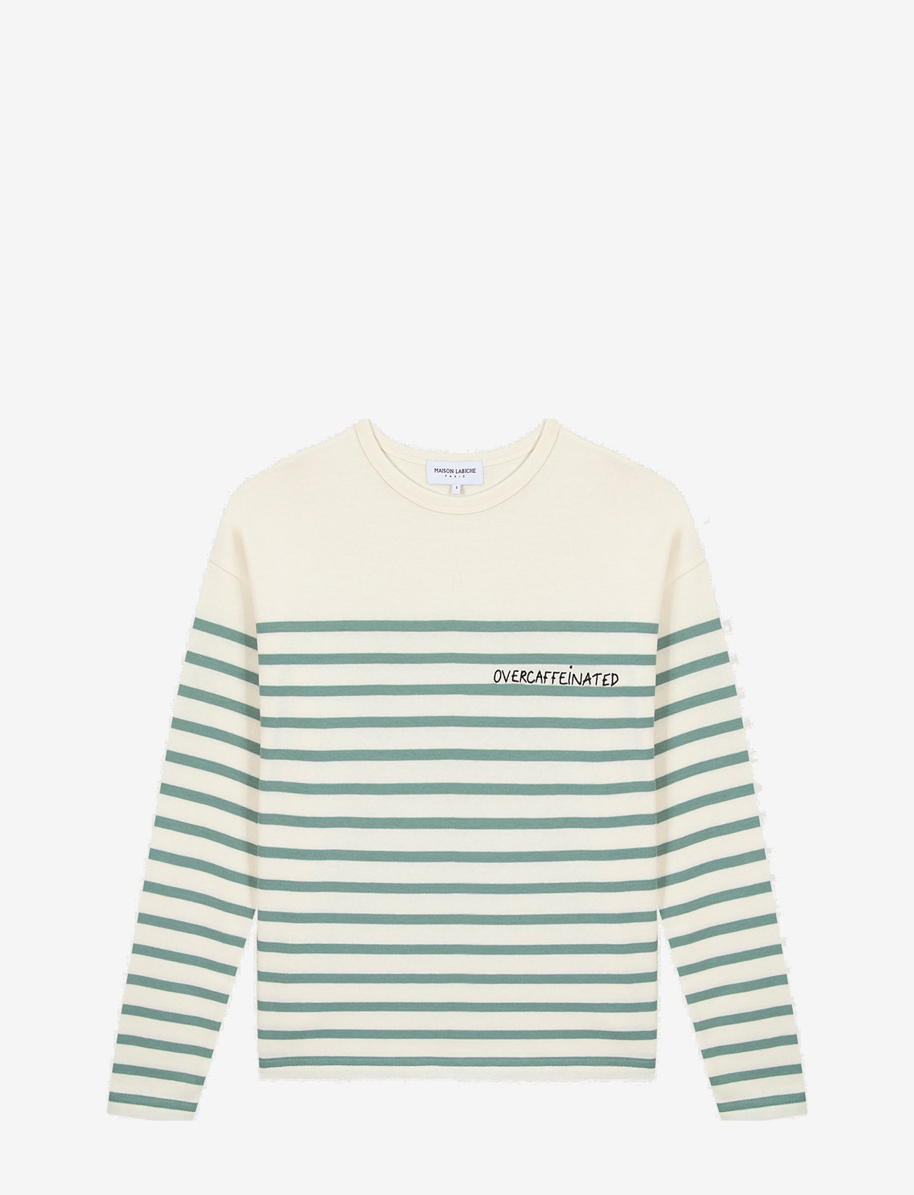 Maison Labiche - MONTPAR SAILOR SHIRT - pikkade varrukatega alussärgid - ivory verdigris - 0