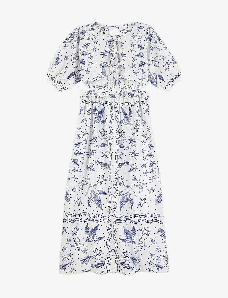 Maison Labiche - NIESSEL DRESS - sommerkjoler - seashells blue print - 2