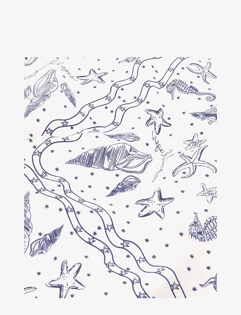 Maison Labiche - NIESSEL DRESS - sommerkjoler - seashells blue print - 3