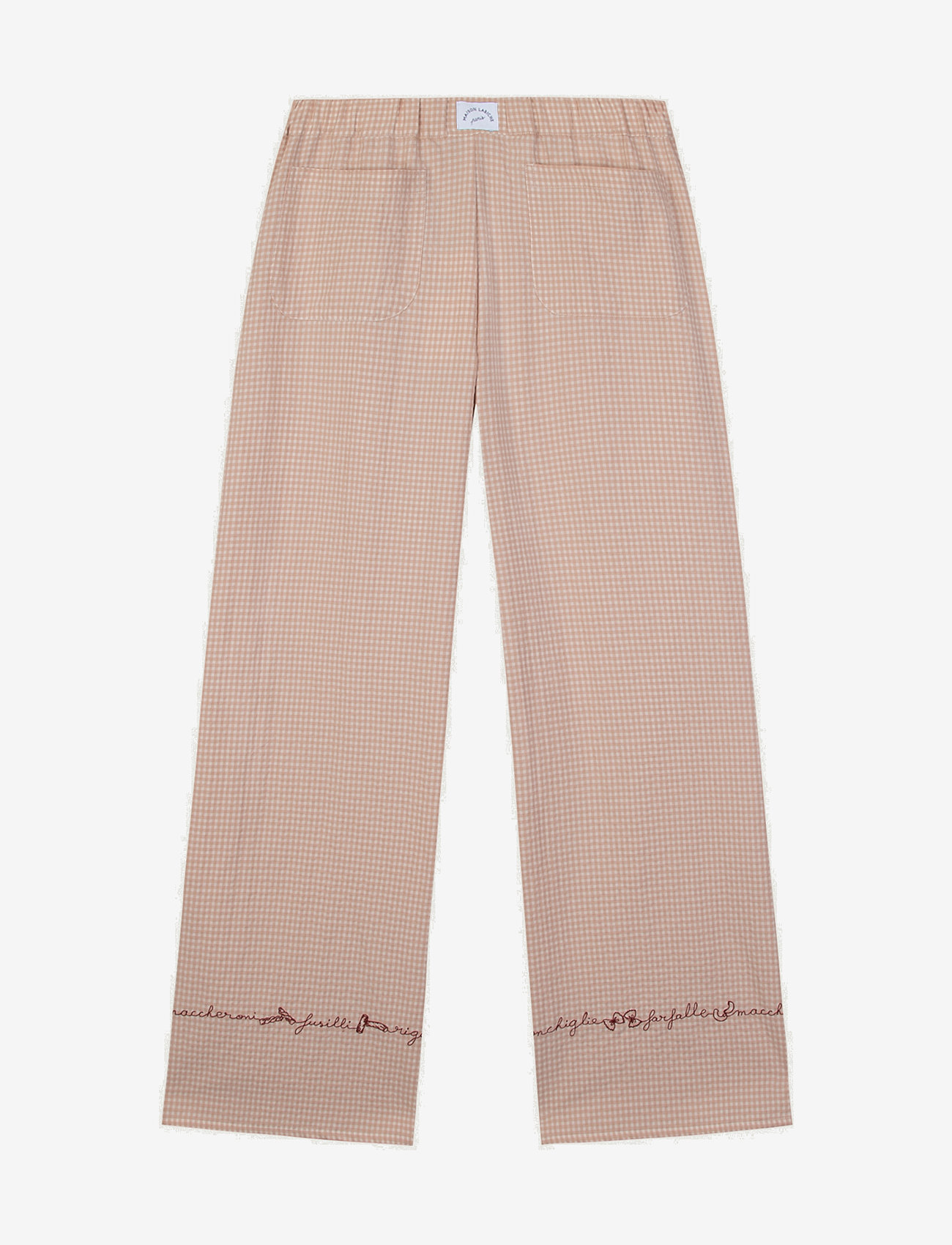 Maison Labiche - OUDIN PANTS - vida byxor - seersucker blush - 1