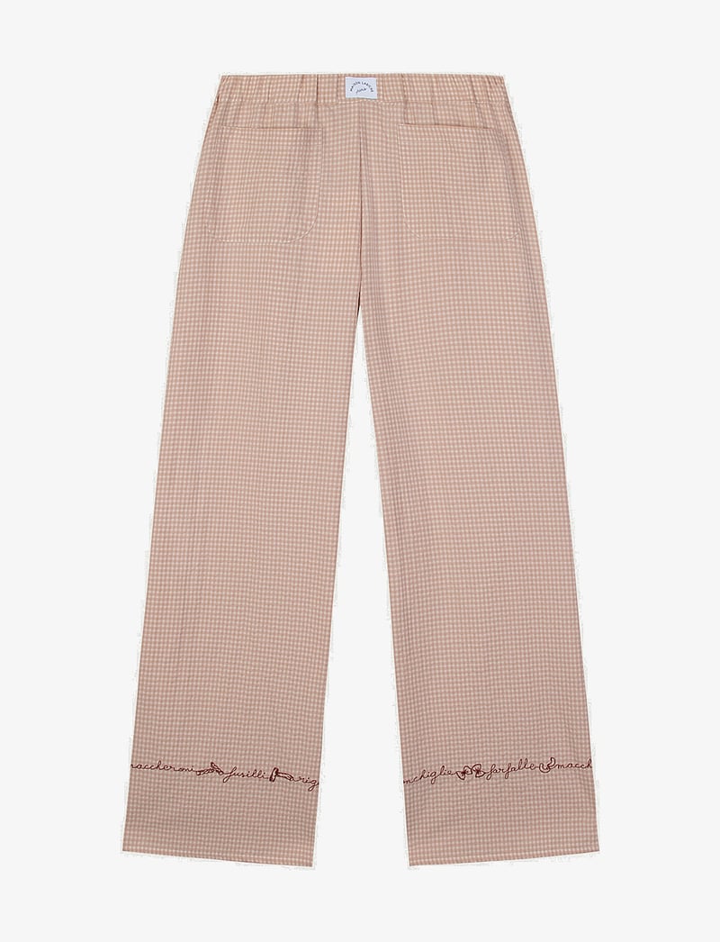 Maison Labiche - OUDIN PANTS - vida byxor - seersucker blush - 1