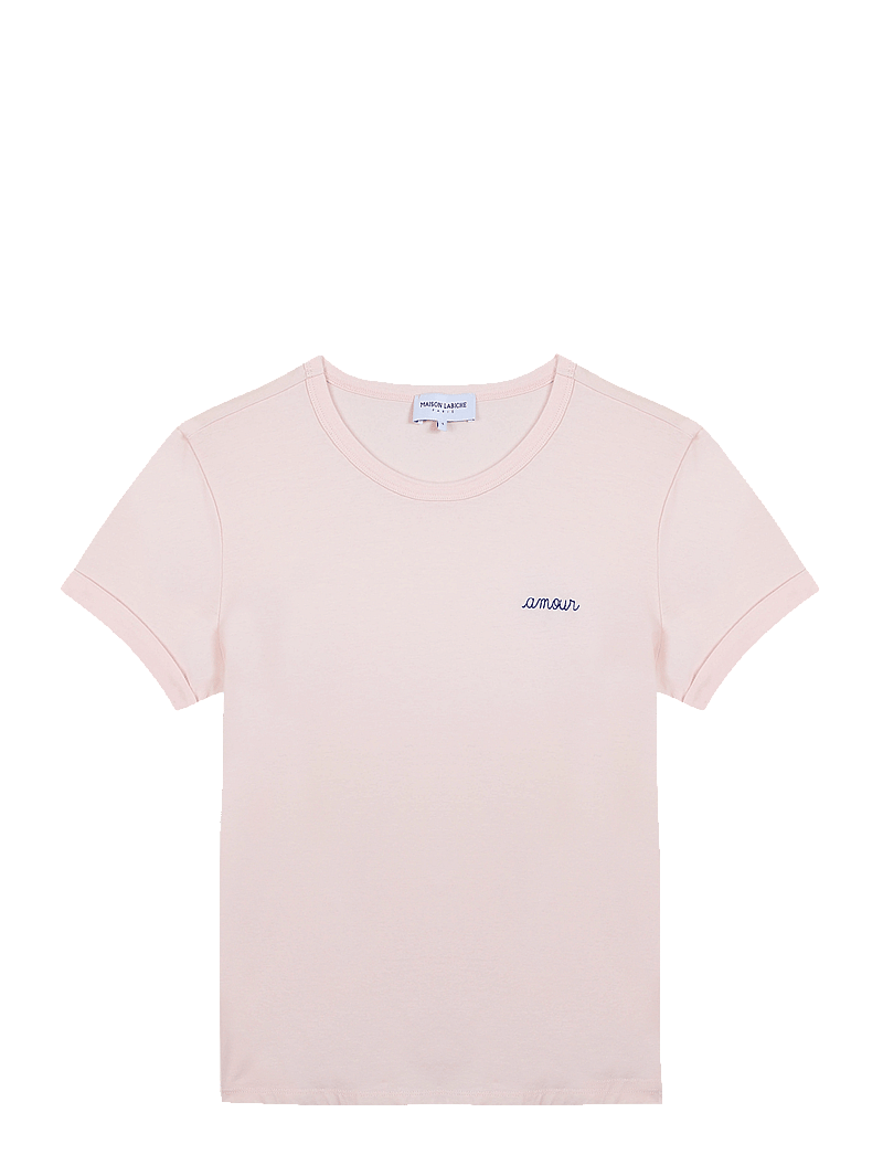 Maison Labiche - POITOU AMOUR / GOTS - stuttermarbolir og toppar - english pink - 0