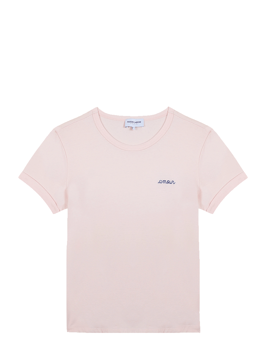 Maison Labiche - POITOU AMOUR / GOTS - t-shirts - english pink - 0