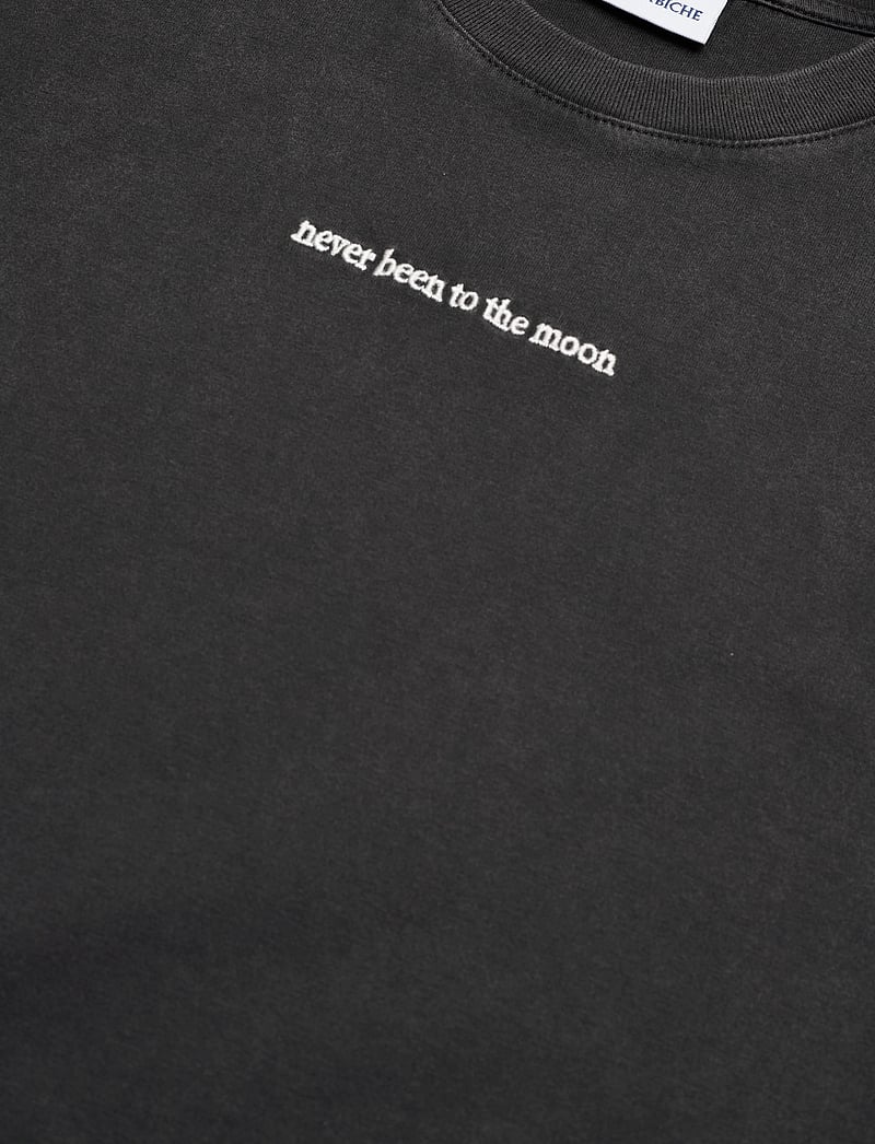 Maison Labiche - POPINCOURT TEE-SHIRT - marškinėliai - carbon washed - 2