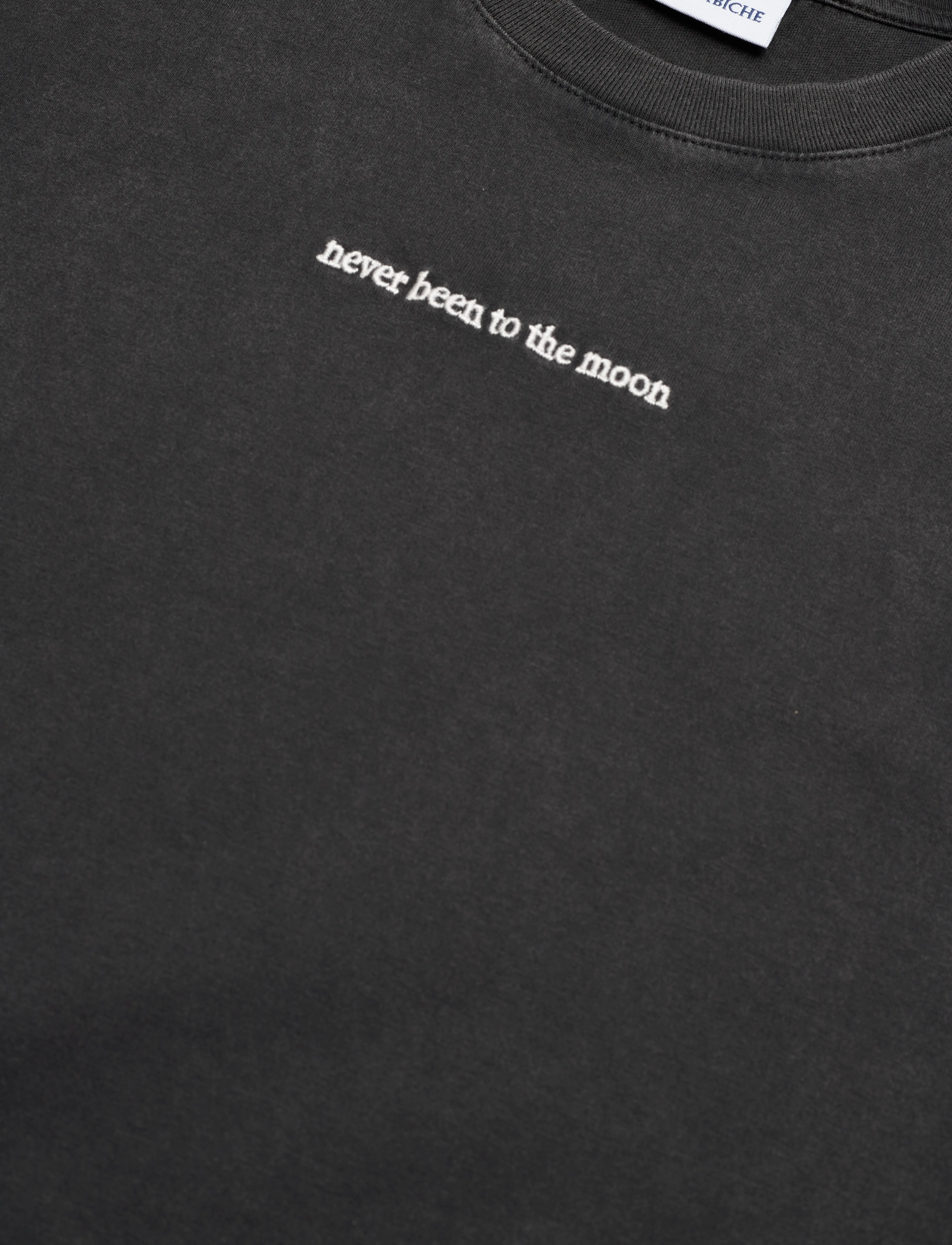 Maison Labiche - POPINCOURT TEE-SHIRT - carbon washed - 2