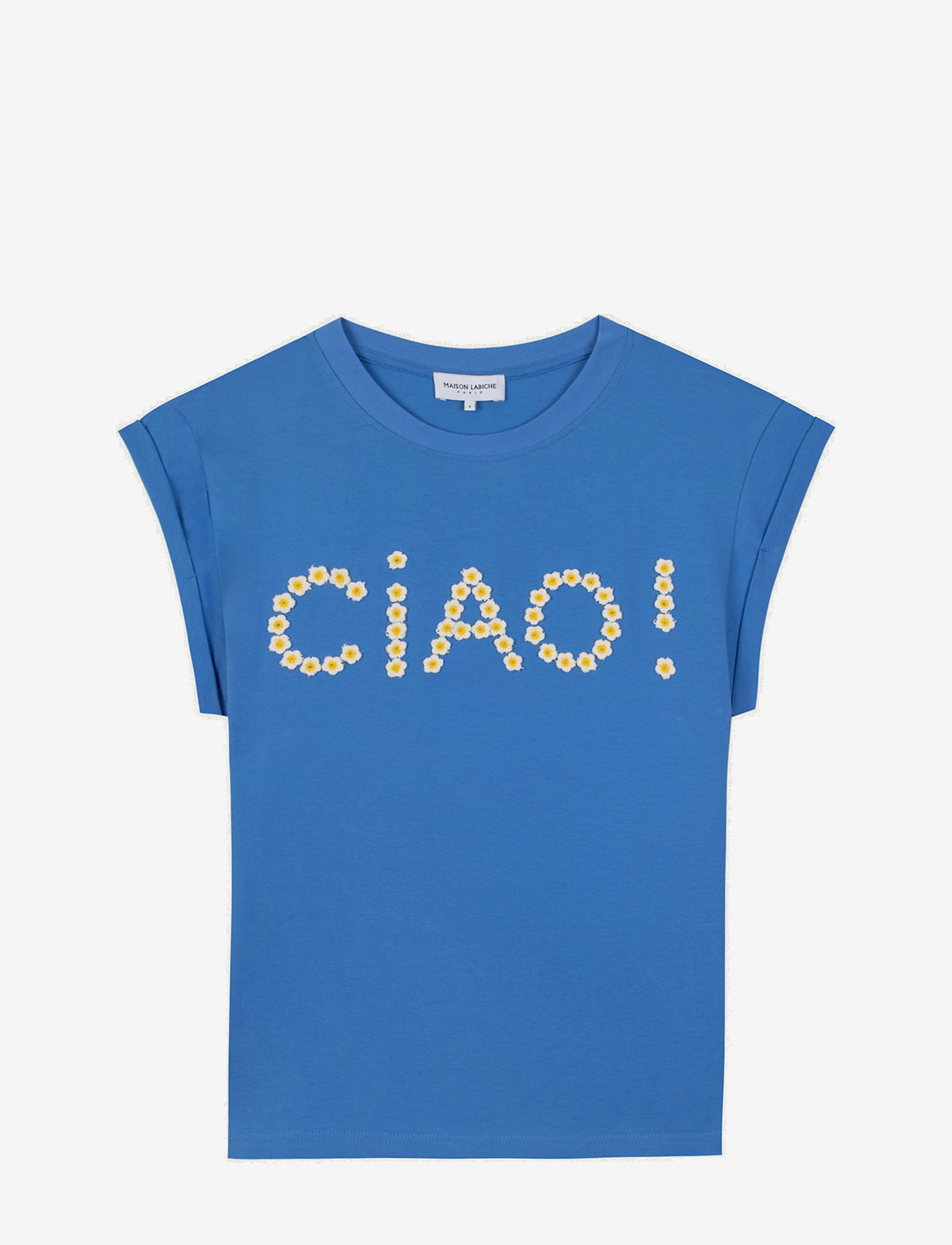 Maison Labiche - SEDAINE TEE-SHIRT - t-shirts - bay blue - 0