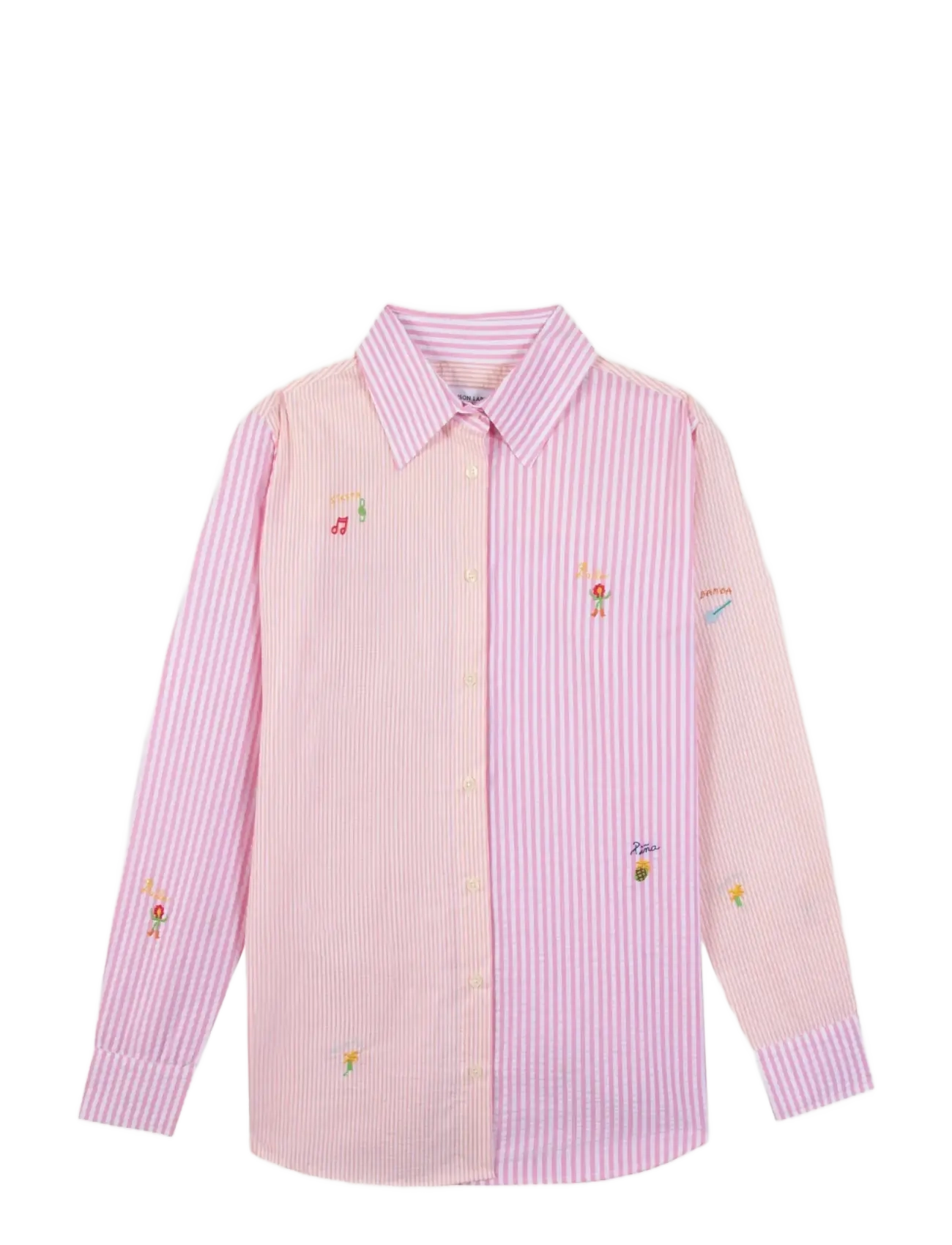 Maison Labiche Dewet Bamba Fiesta, XL, Pink, Skjorter > Langærmede, Dame