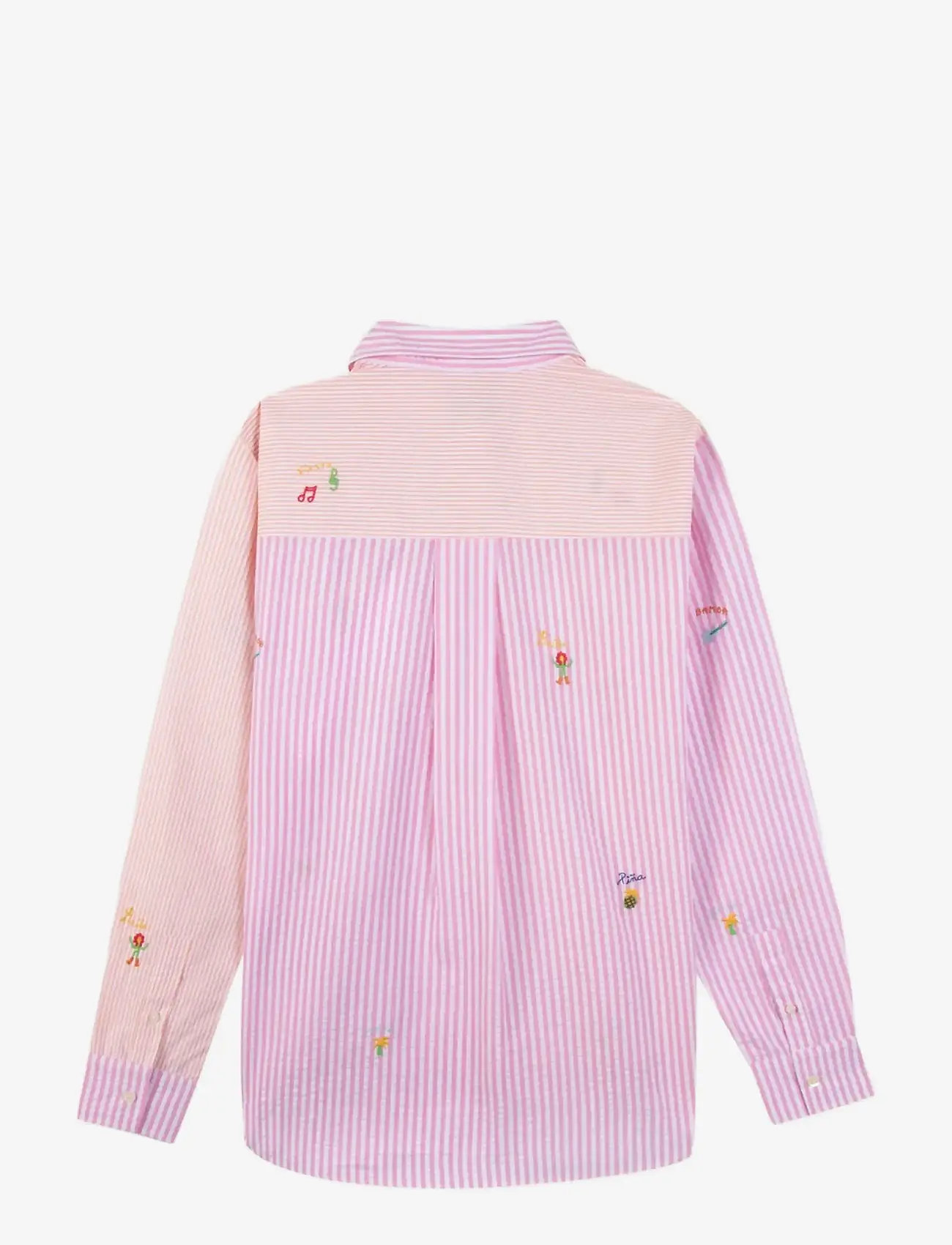Maison Labiche - DEWET BAMBA FIESTA - langärmlige hemden - seer orange patch - 1