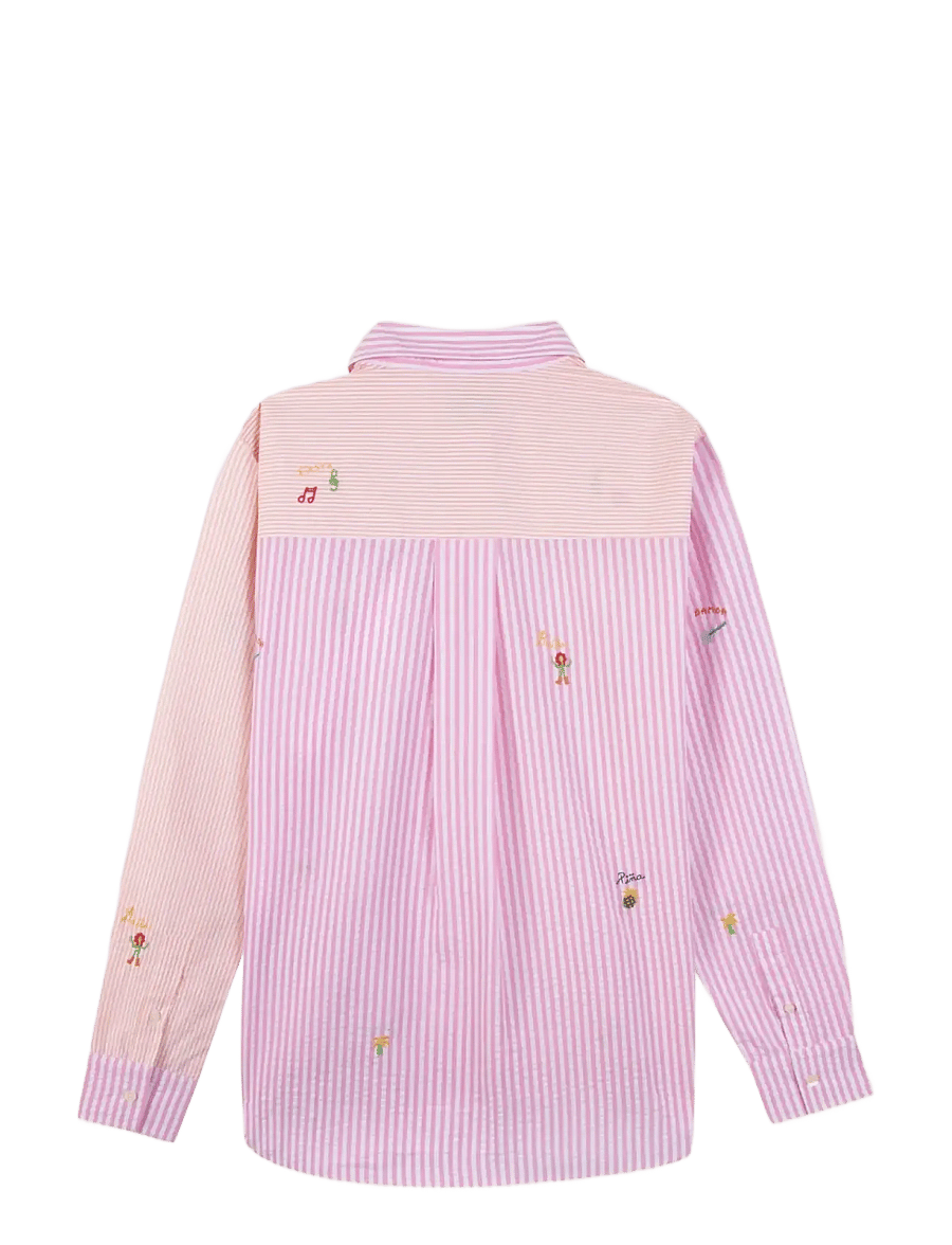 Maison Labiche - DEWET BAMBA FIESTA - långärmade skjortor - seer orange patch - 1
