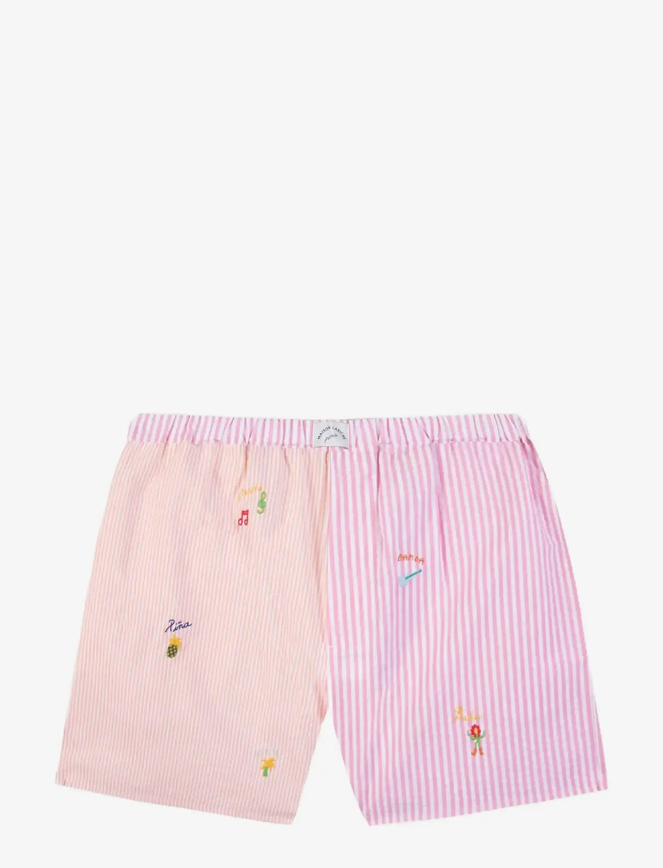 Maison Labiche - VERMENOUZE BAMBA FIESTA - casual shorts - seer orange patch - 1