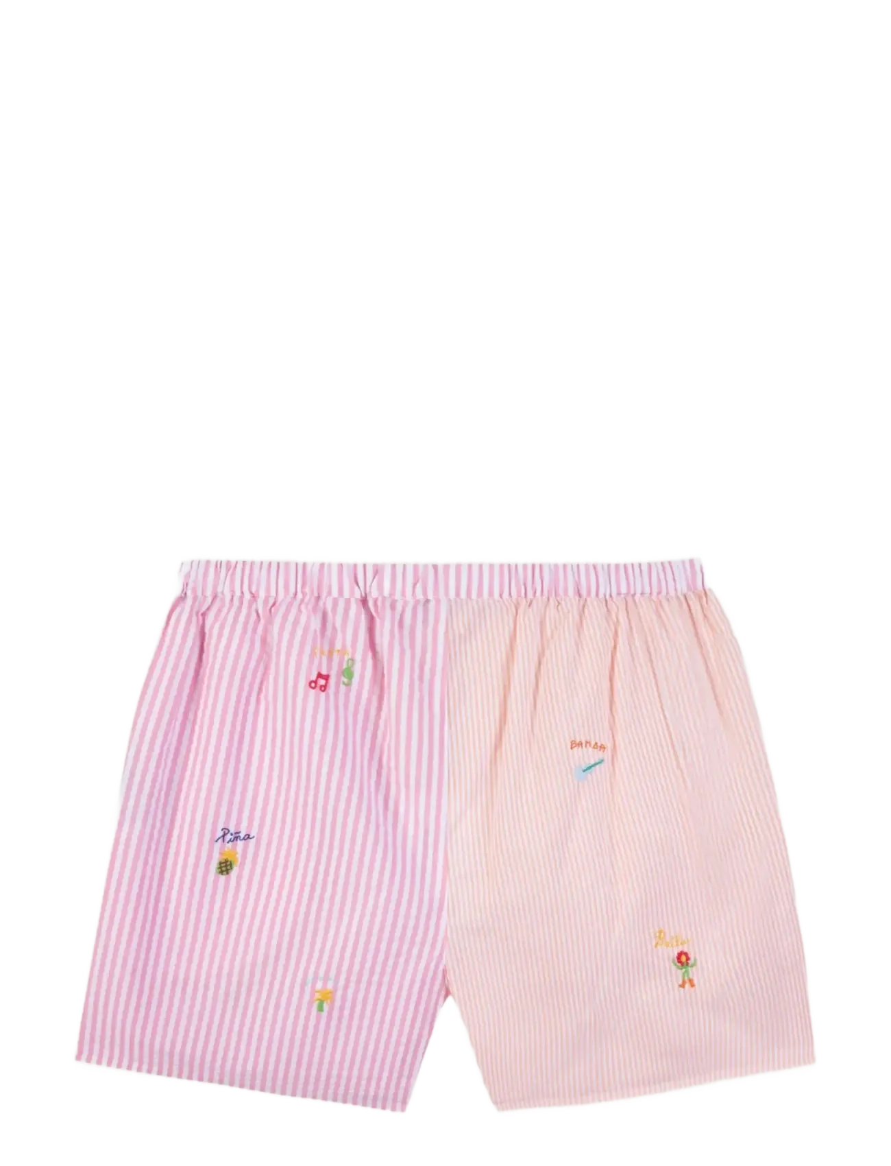 Maison Labiche - VERMENOUZE BAMBA FIESTA - lühikesed vabaajapüksid - seer orange patch - 2