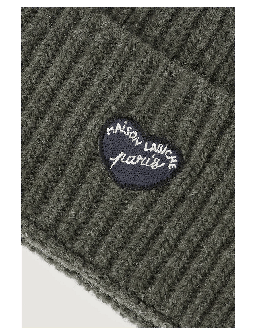 Maison Labiche - VINCENNES MINI PATCH COEUR - shoppa efter stil - khaki - 1