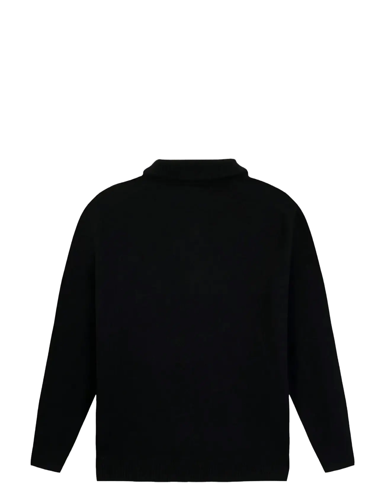 Maison Labiche - DELEPINE AMOUR - pullover mit halbem reißverschluss - black - 1