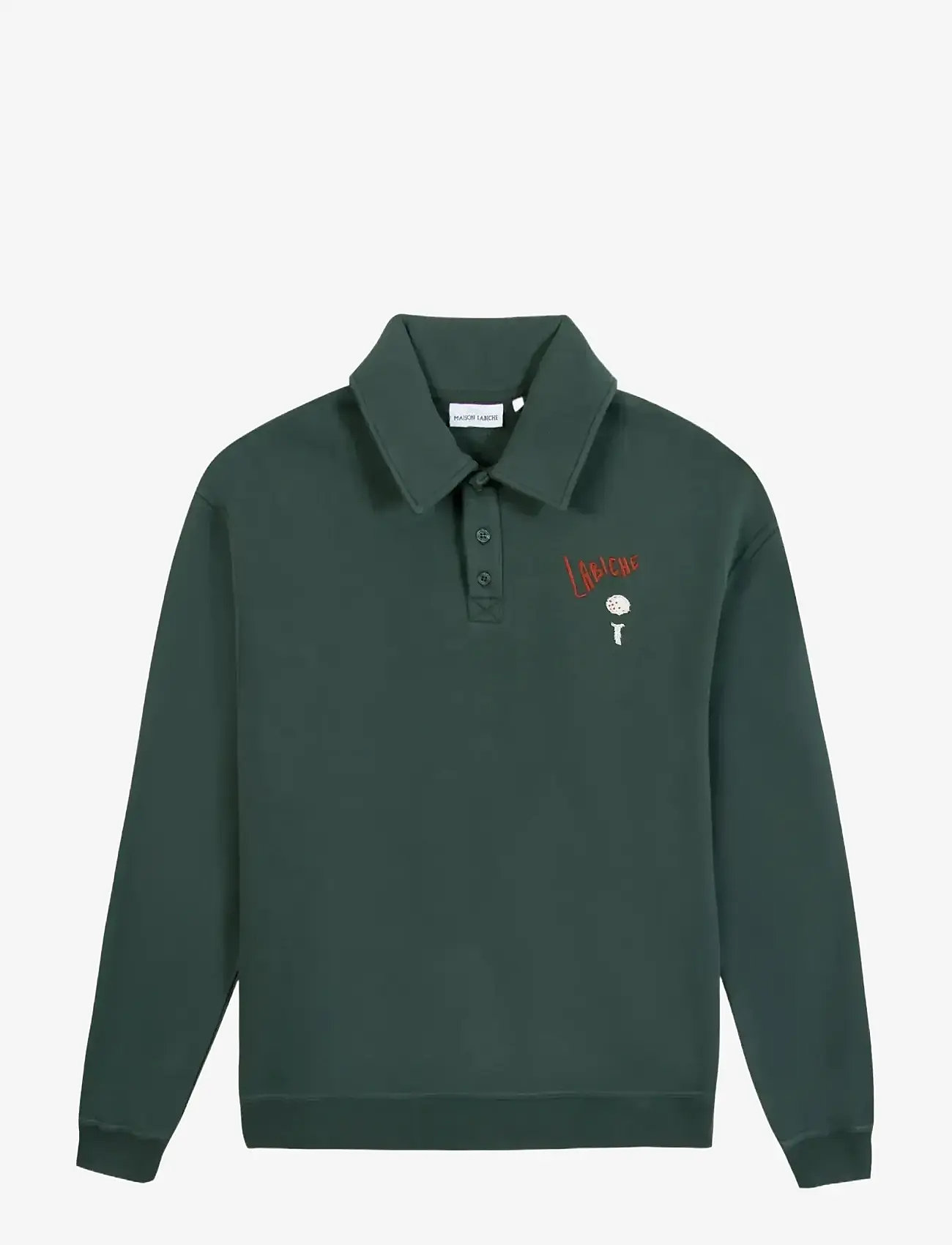 Maison Labiche - HILLAIRET DRAPEAU LABICHE - polostrik - oak green - 1
