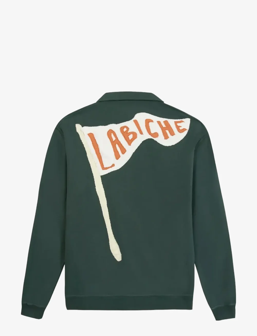 Maison Labiche - HILLAIRET DRAPEAU LABICHE - stickade pikéer - oak green - 2
