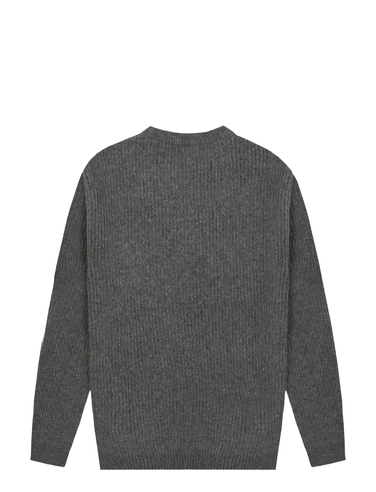 Maison Labiche - MULOT PATCH COEUR - round necks - dark heather grey - 1