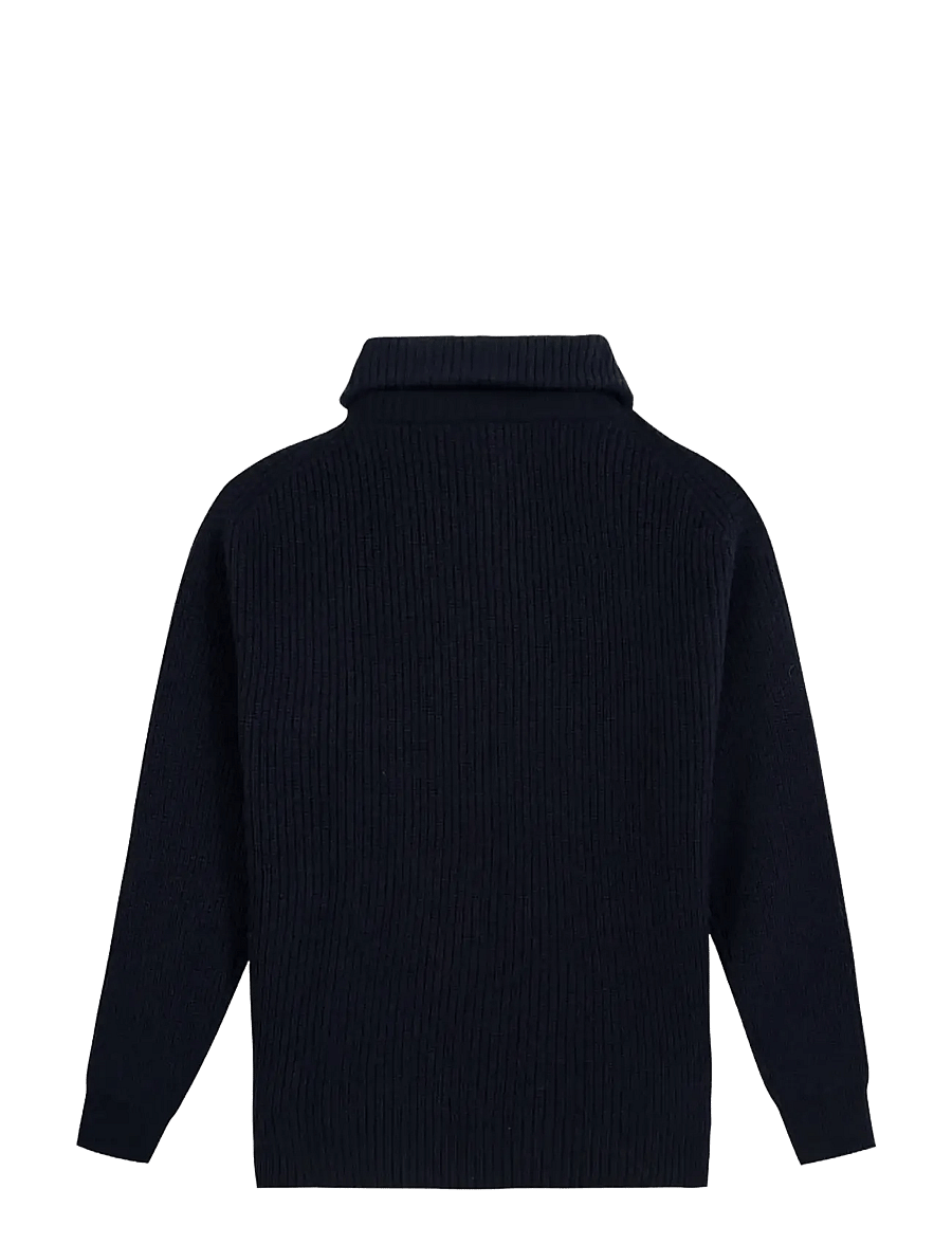 Maison Labiche - PRIVAT NB - pullover mit halbem reißverschluss - midnight blue - 1