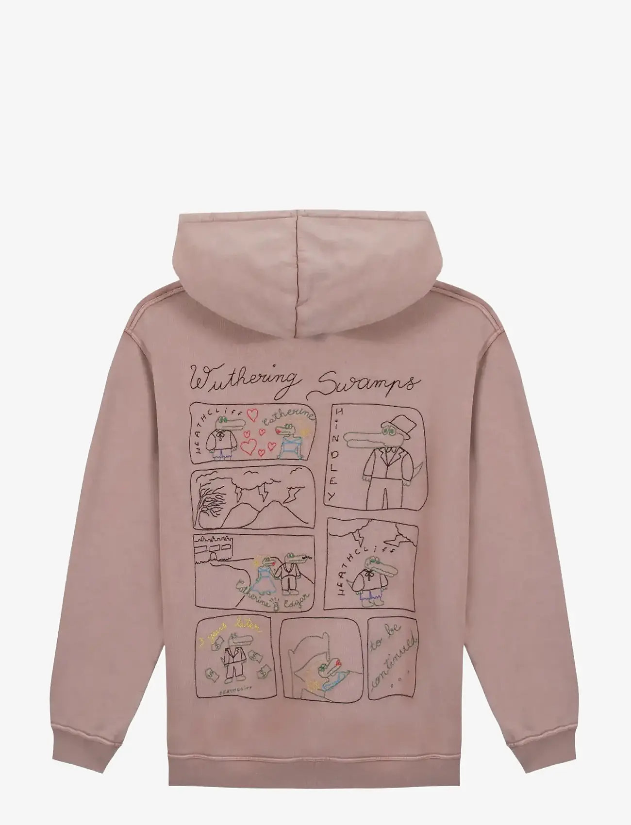 Maison Labiche - REAUMUR WUTHERING SWAMPS - hoodies - rosewood washed - 2