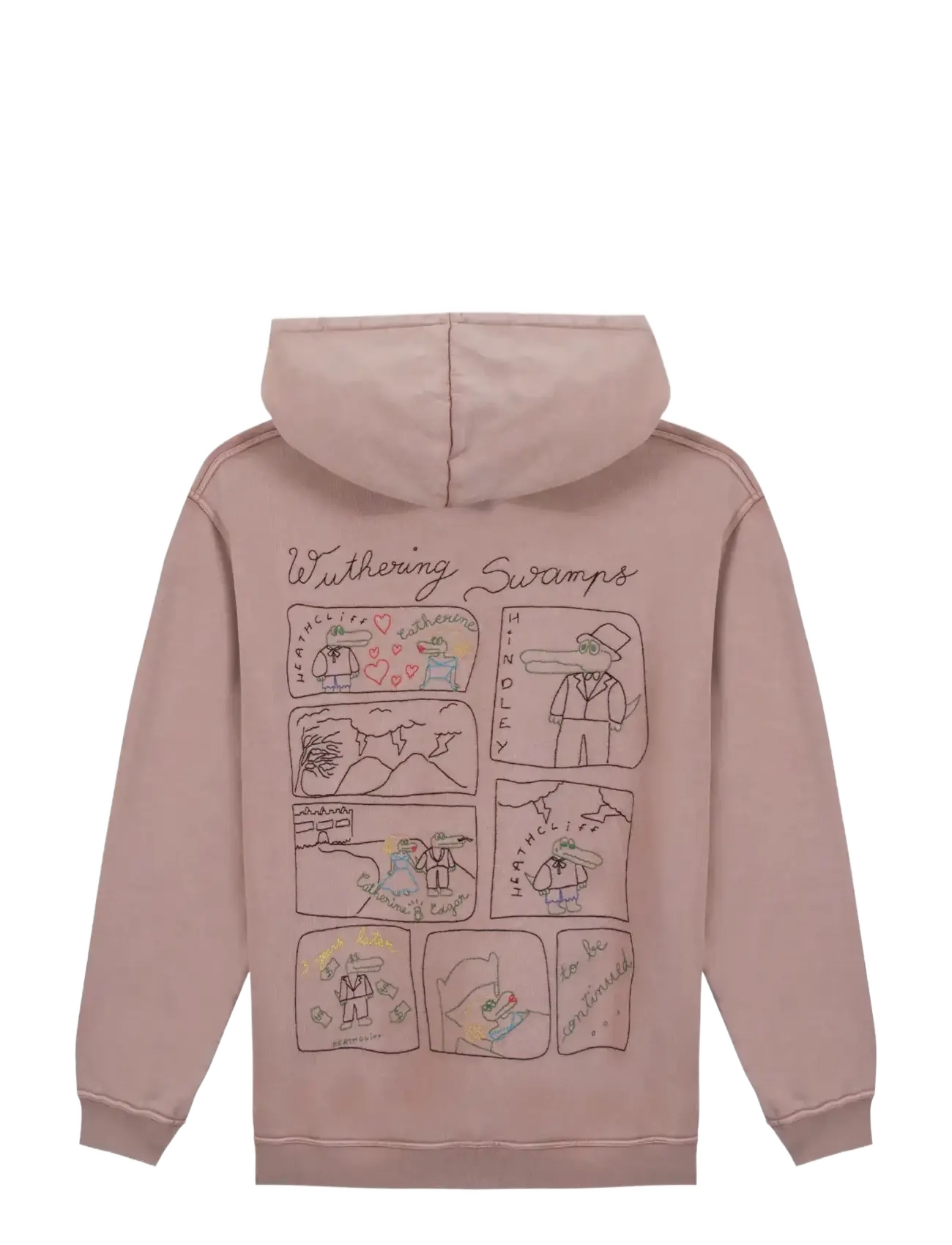Maison Labiche - REAUMUR WUTHERING SWAMPS - hættetrøjer - rosewood washed - 2