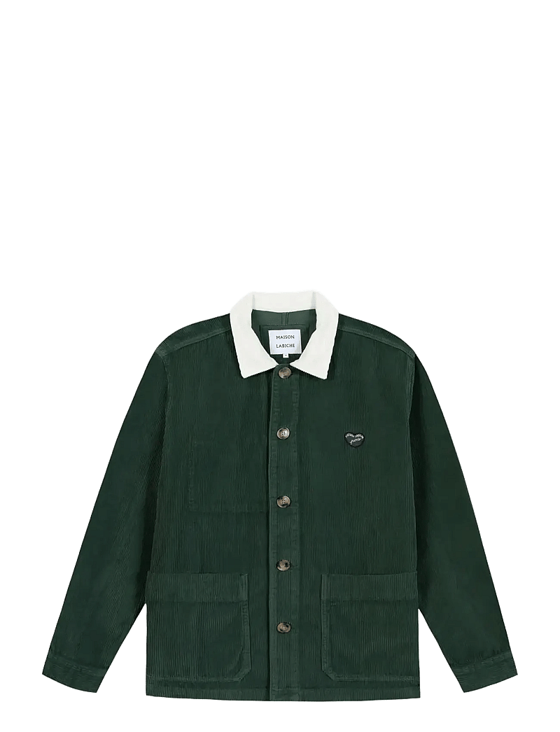 Maison Labiche - SEBASTO PATCH COEUR - kevättakit - velvet oak green - 1