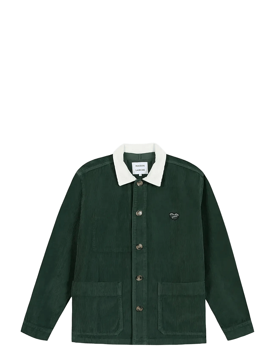 Maison Labiche - SEBASTO PATCH COEUR - vårjackor - velvet oak green - 1