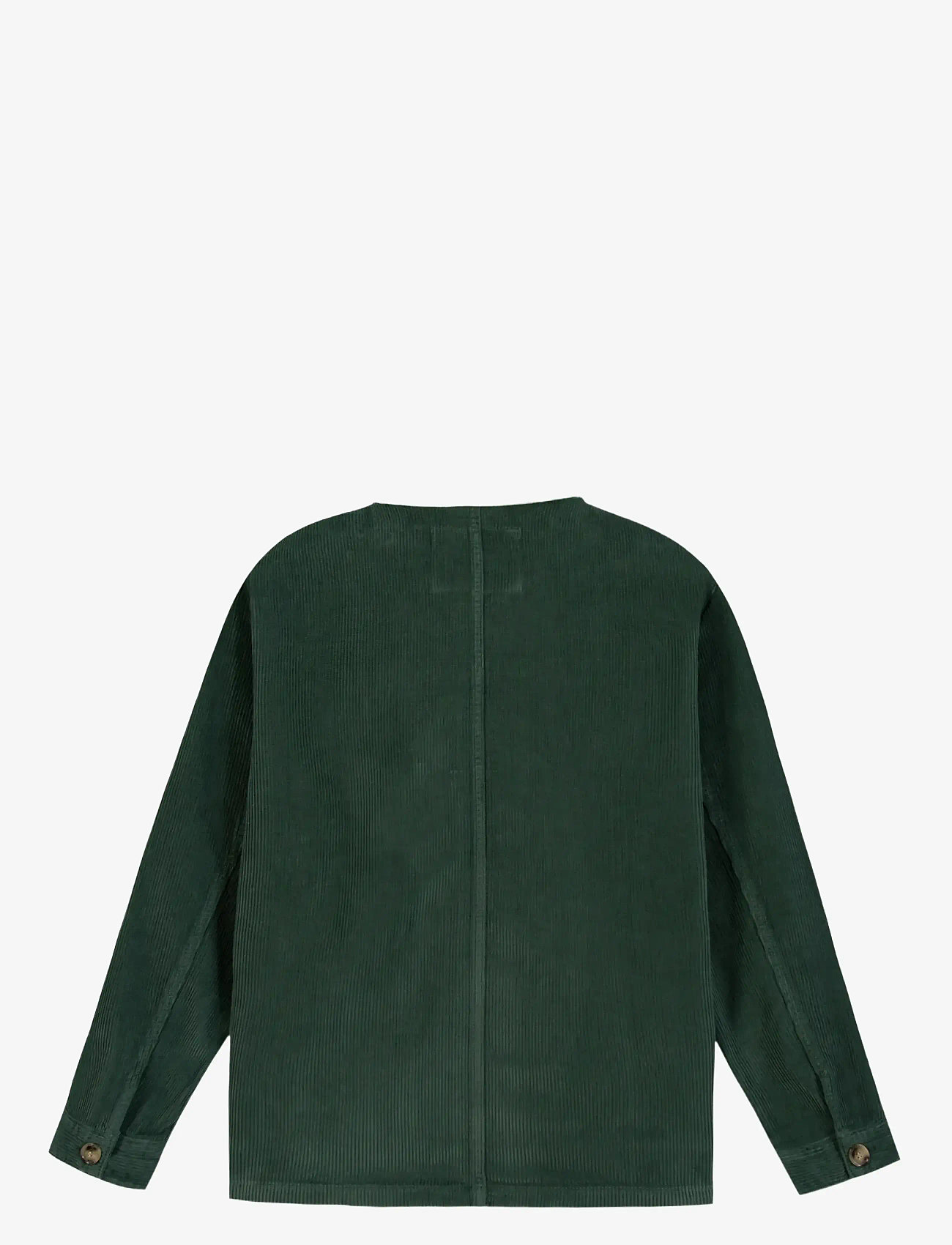Maison Labiche - SEBASTO PATCH COEUR - efterårsjakker - velvet oak green - 2