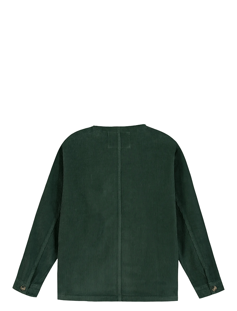 Maison Labiche - SEBASTO PATCH COEUR - efterårsjakker - velvet oak green - 2
