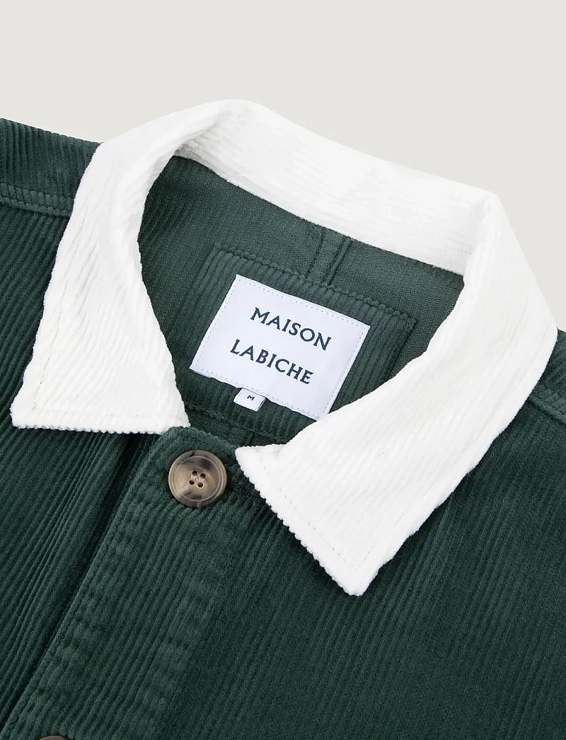 Maison Labiche - SEBASTO PATCH COEUR - efterårsjakker - velvet oak green - 5