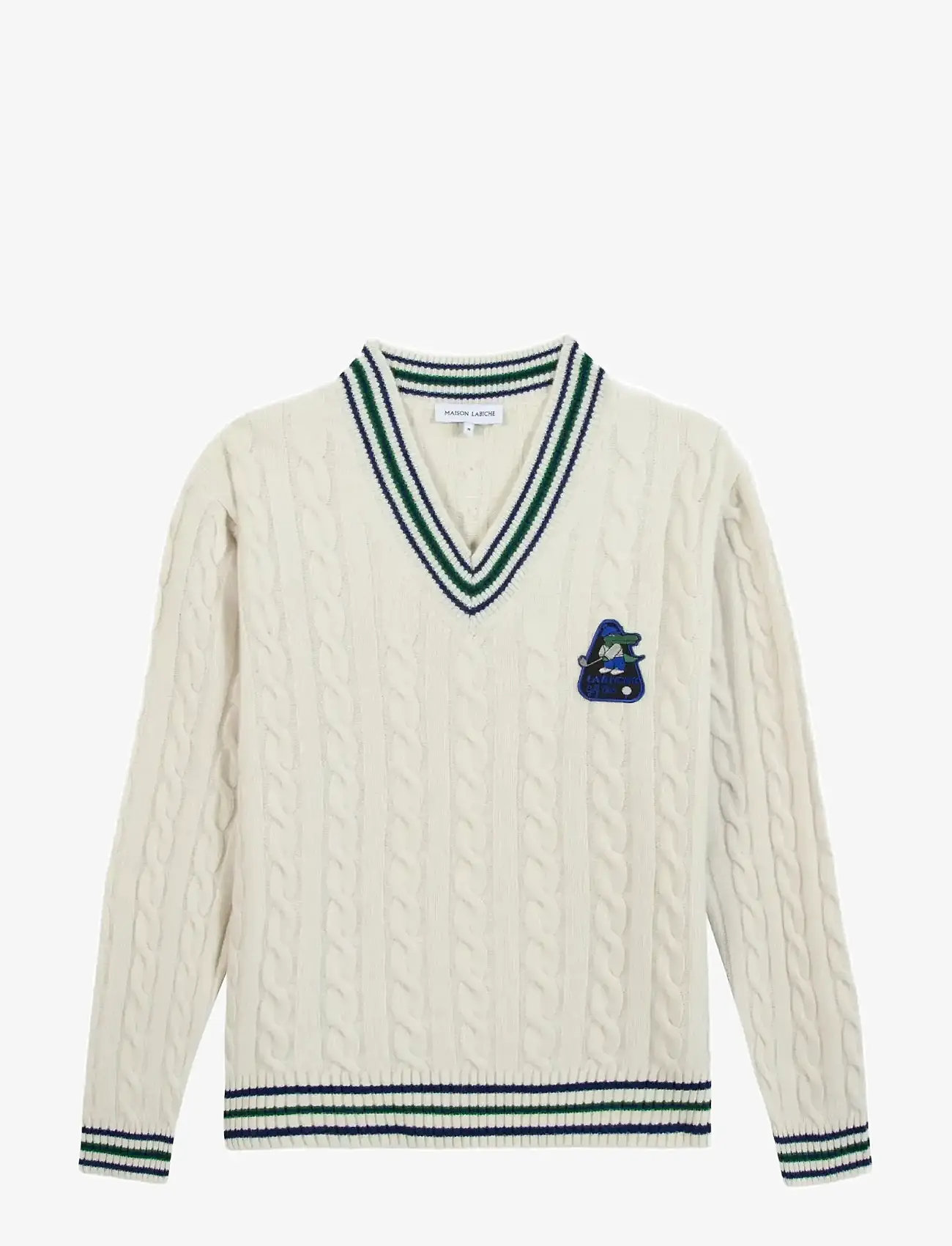 Maison Labiche - VERLOMNE CROCO GOLF - v-ringat - ivory - 1