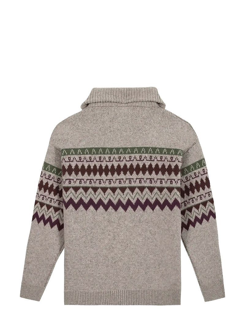 Maison Labiche - PRIVAT JACQUARD - tõmblukk-kaelusega džemprid - cream - 2