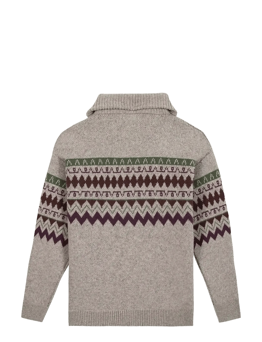 Maison Labiche - PRIVAT JACQUARD - half zip-tröjor - cream - 2