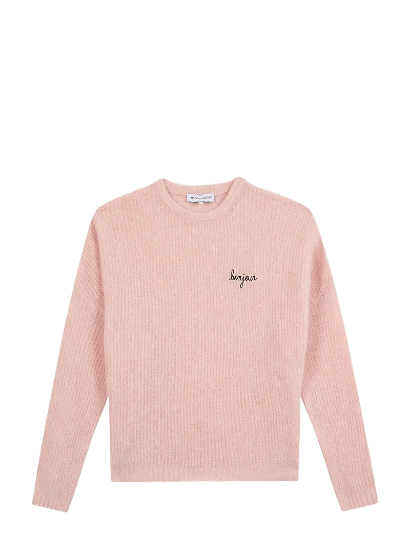Maison Labiche - CERISOLES BONJOUR - stickade tröjor - english pink - 0