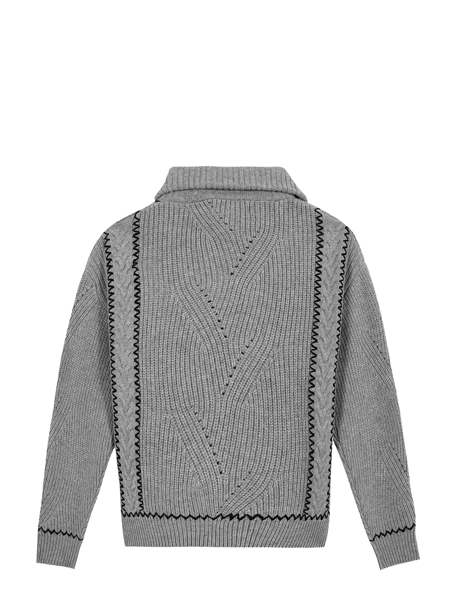 Maison Labiche - CHAMPAUBERT NB - džemperi - light heather grey - 2