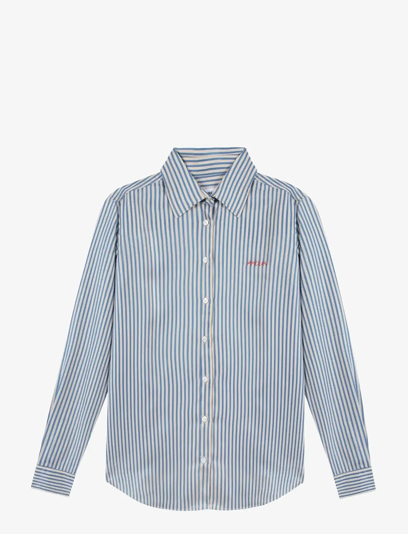 Maison Labiche - DEWET AMOUR - långärmade skjortor - stripes cream blue - 1