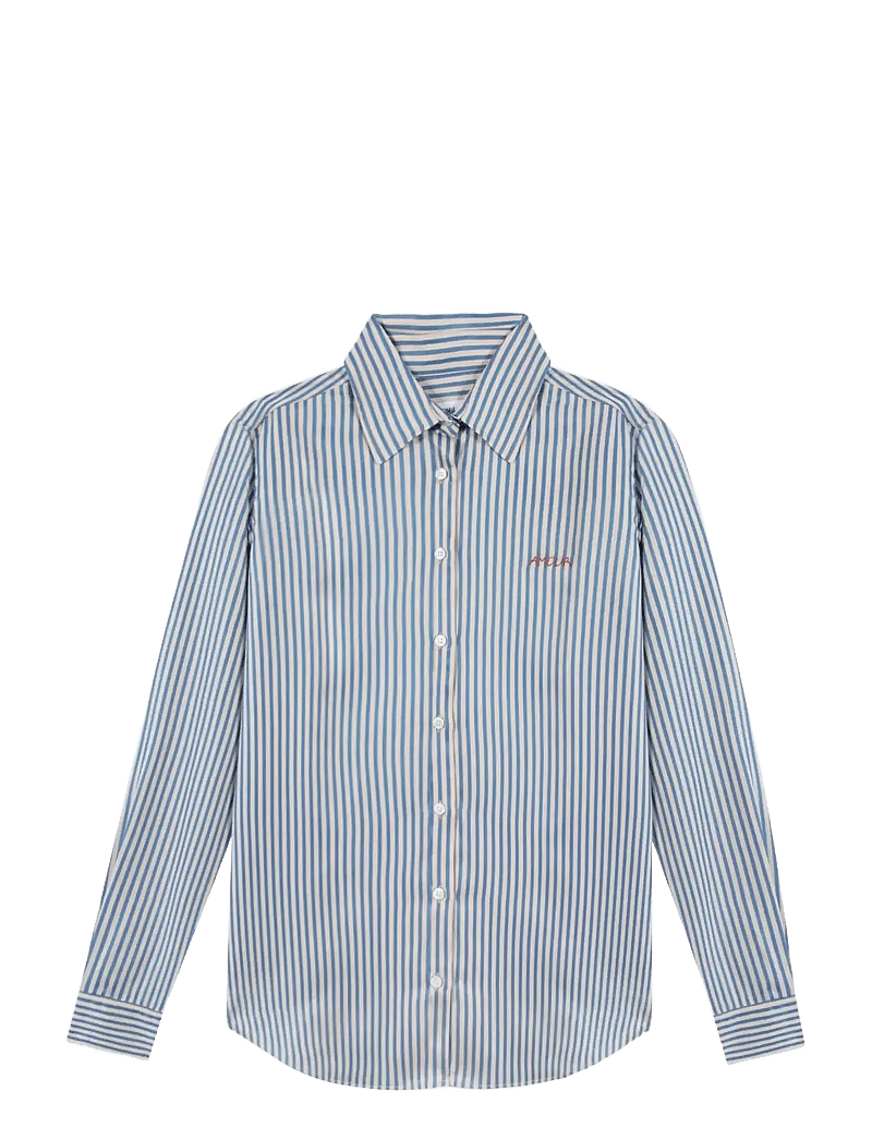 Maison Labiche - DEWET AMOUR - långärmade skjortor - stripes cream blue - 1