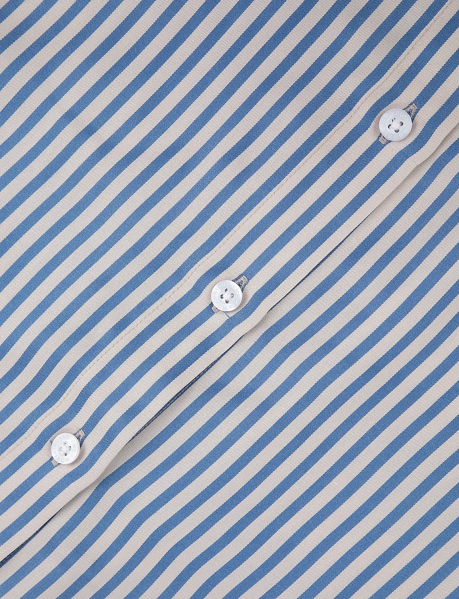 Maison Labiche - DEWET AMOUR - marškiniai ilgomis rankovėmis - stripes cream blue - 4