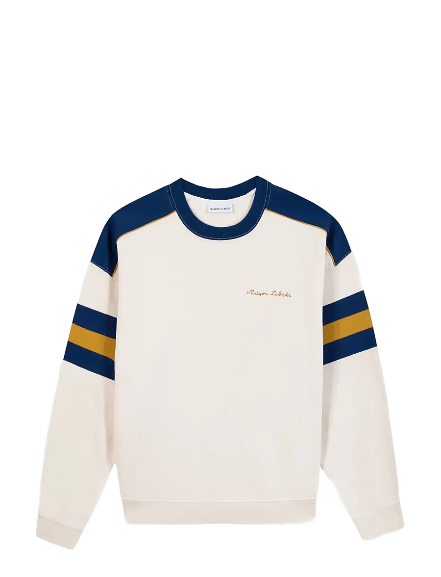Maison Labiche - LEDRU MLB / GOTS - sweatshirts - off white cb - 0