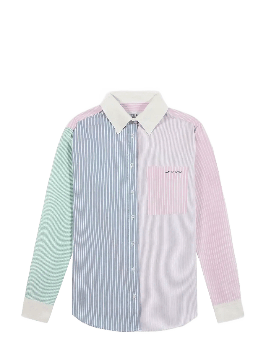 Maison Labiche - LOUTIL OUT OF OFFICE - langärmlige hemden - ox patch multico - 1