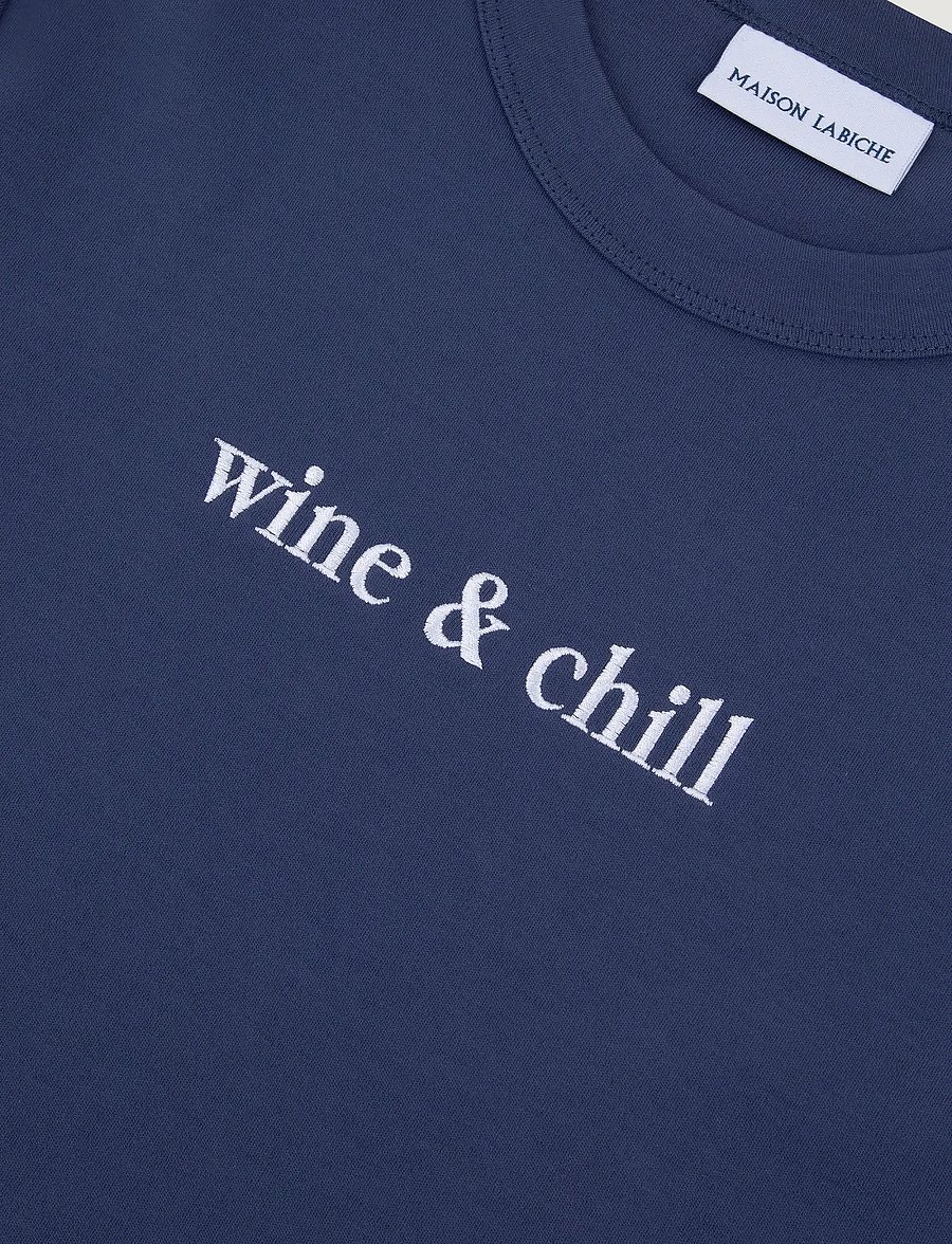 Maison Labiche - MONTHERLANT WINE & CHILL /GOTS - t-shirts - navy - 2