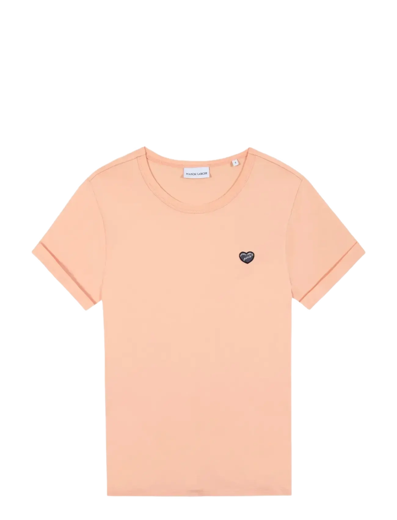 Maison Labiche POITOU MINI PATCH COEUR / GOTS - Tøj - SUNSET / coral