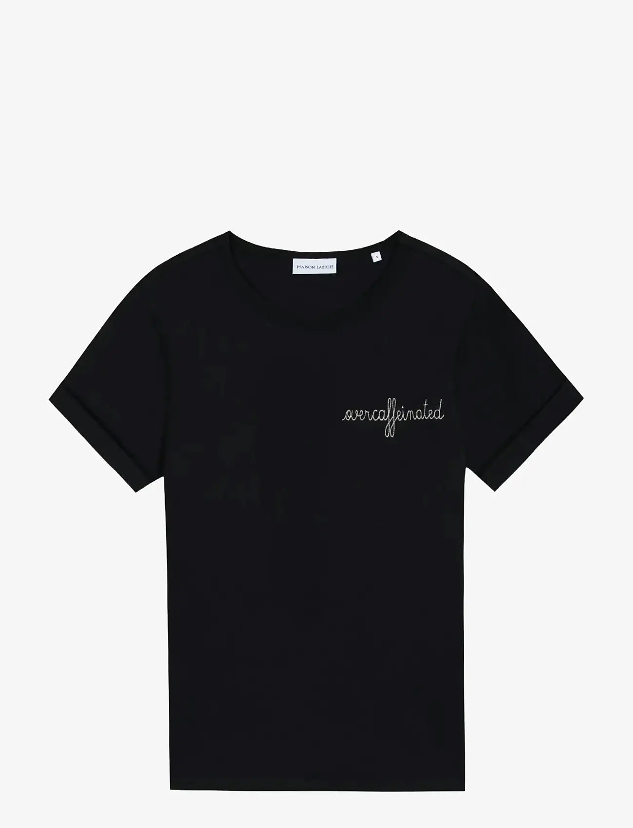 Maison Labiche - POITOU OVERCAFFEINATED / GOTS - t-shirts - black - 0