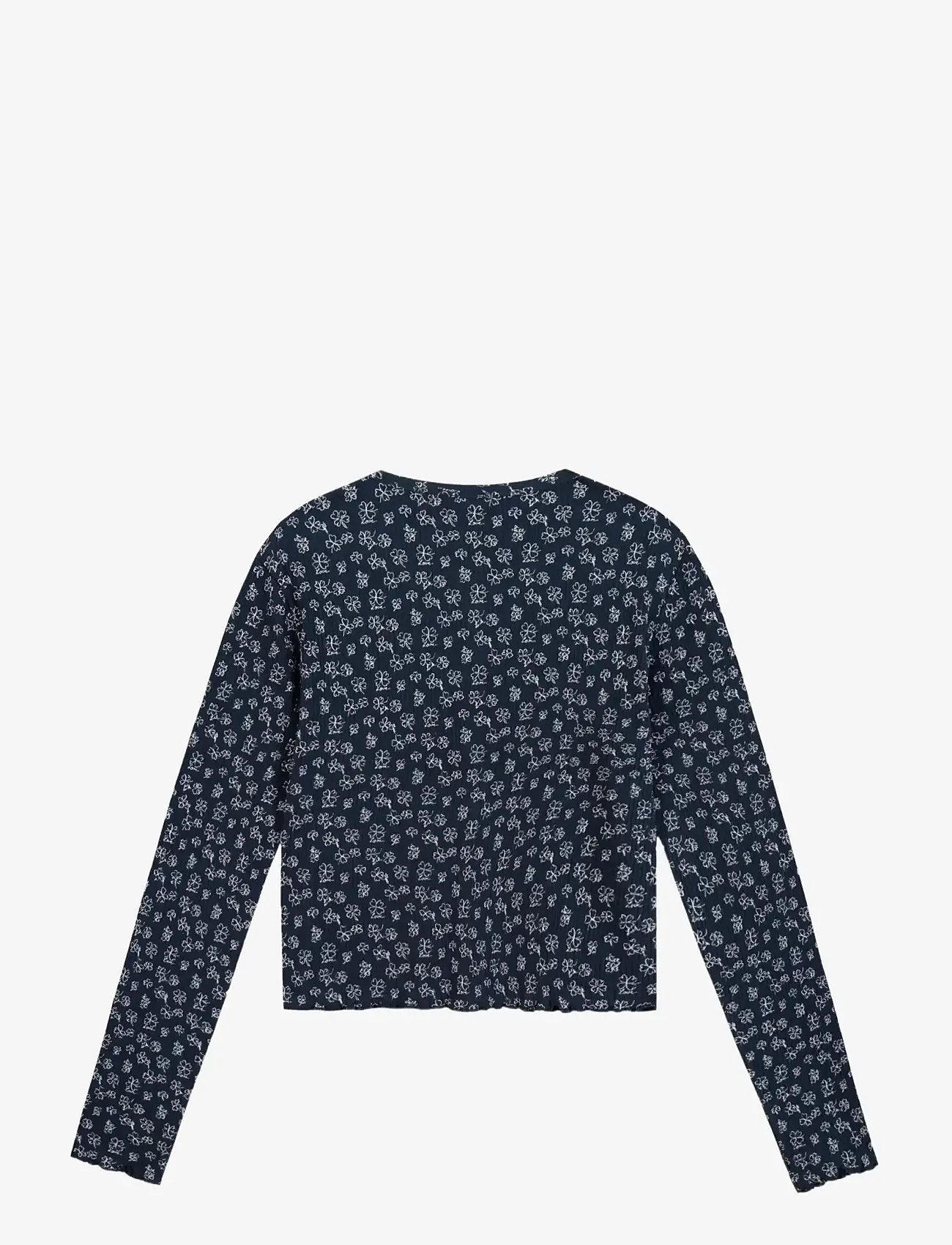 Maison Labiche - TOLBIAC MINI PATCH COEUR - neuletakit - midnight blue ivory - 1